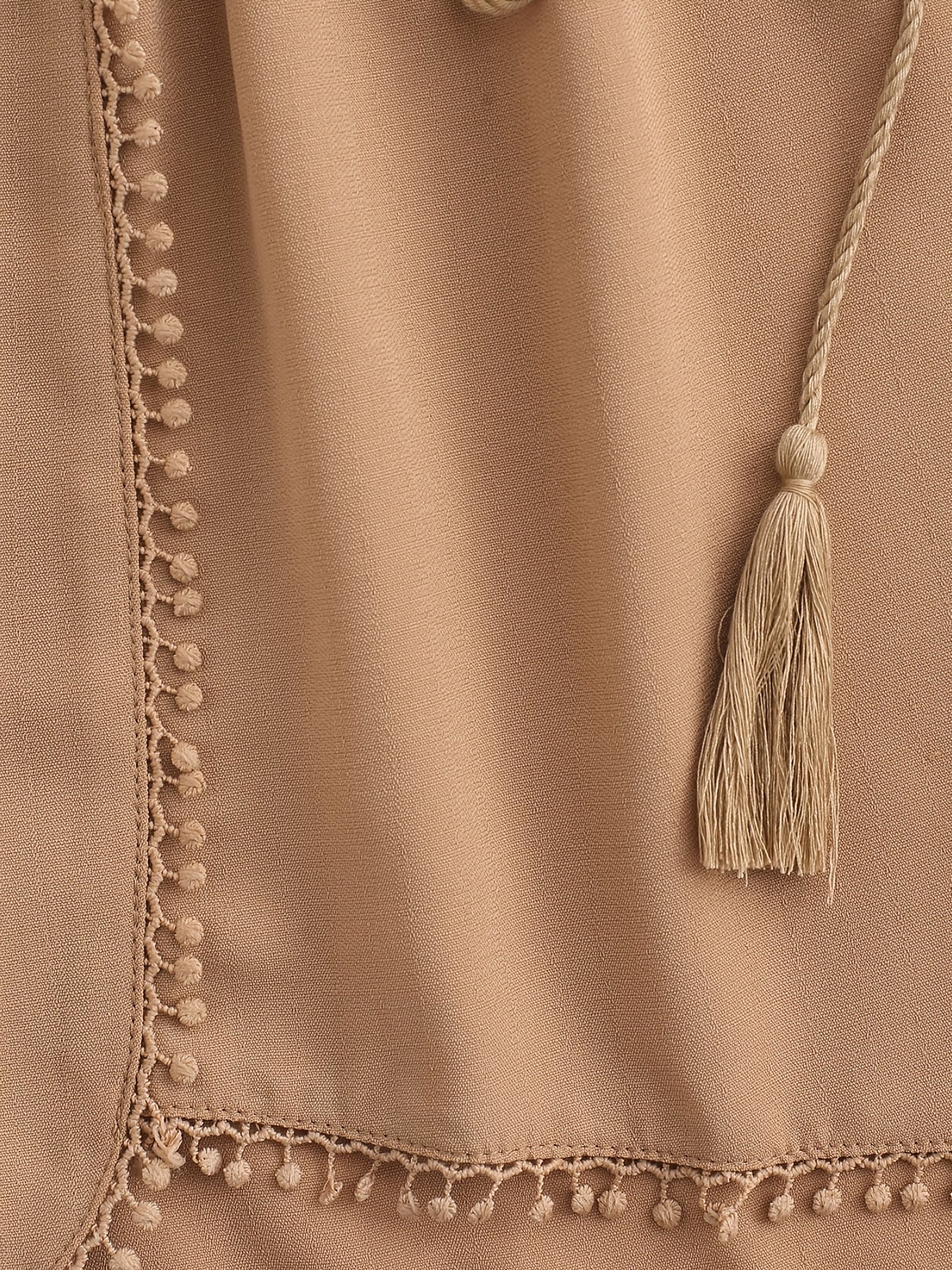 Boho Tassel Drawstring Shorts for Spring & Summer
