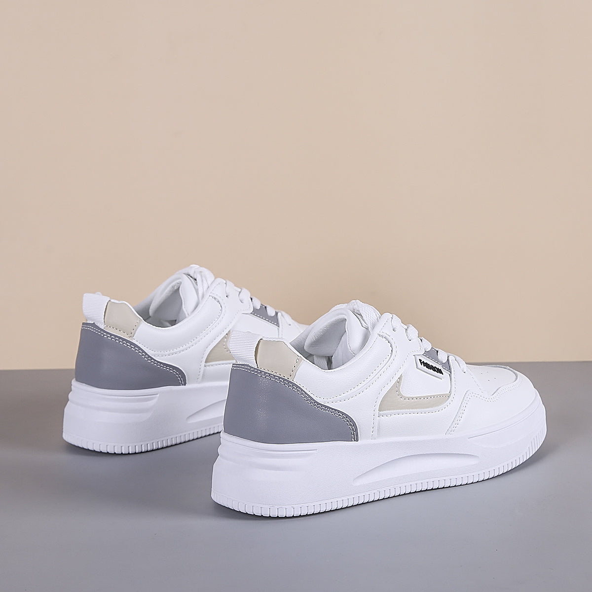 Colorblock Low Top Sneakers Women's Footwear