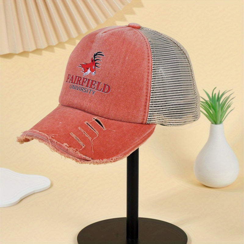 Vintage Distressed Washed Baseball Cap Unisex Dad Hat