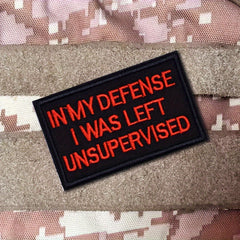 Left Unsupervised Morale Patch w/ Hook & Loop