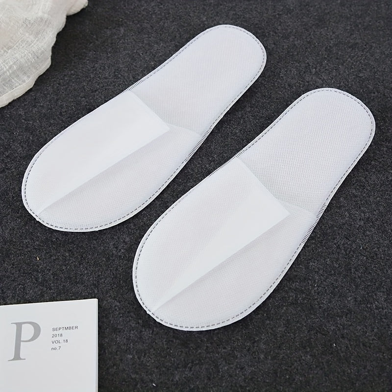 Men's Disposable Slippers Eco friendly Non Woven Home Shoes