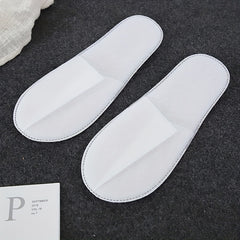 Men's Disposable Slippers Eco friendly Non Woven Home Shoes