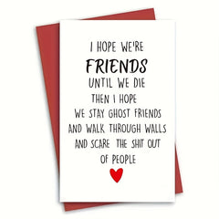 Funny Birthday Card For Friends - Hilarious Birthday Card For Men & Women