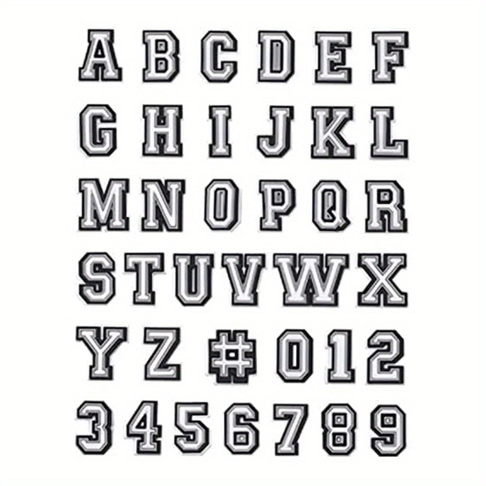 37 Letter Charms for Clog Sandals Shoe Decoration DIY Shoes Pins