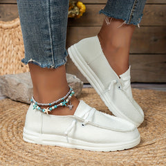 Casual Boat Shoes Lightweight Canvas Sneakers