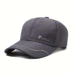 Unisex Adjustable Casual Baseball Cap with Letter Embroidery