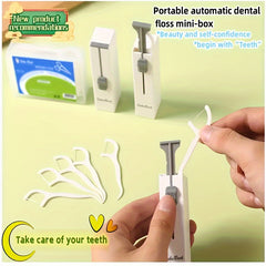 Automatic Dental Floss Picks Dispenser Box