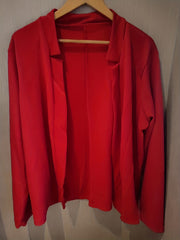 Women's Solid Long Sleeve Slim Fit Blazer