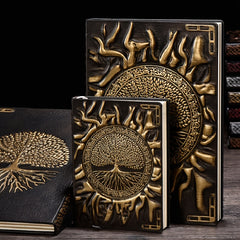 Embossed Vintage PU Notebook A5 100sheets