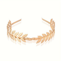 Fairy Style Leaf Headband Elastic Wedding Dress Up Women Girls Party Decor