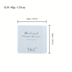 Monochrome Eyeshadow Powder Sequins Sparkle High Gloss Powder