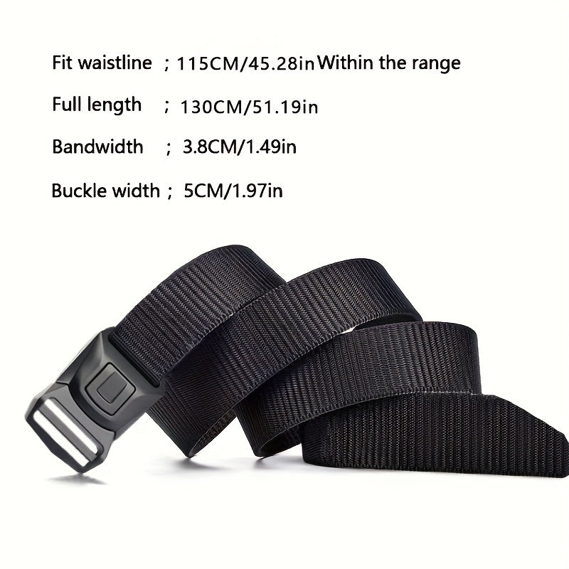 Tactical Nylon Belt - Quick Unlockable