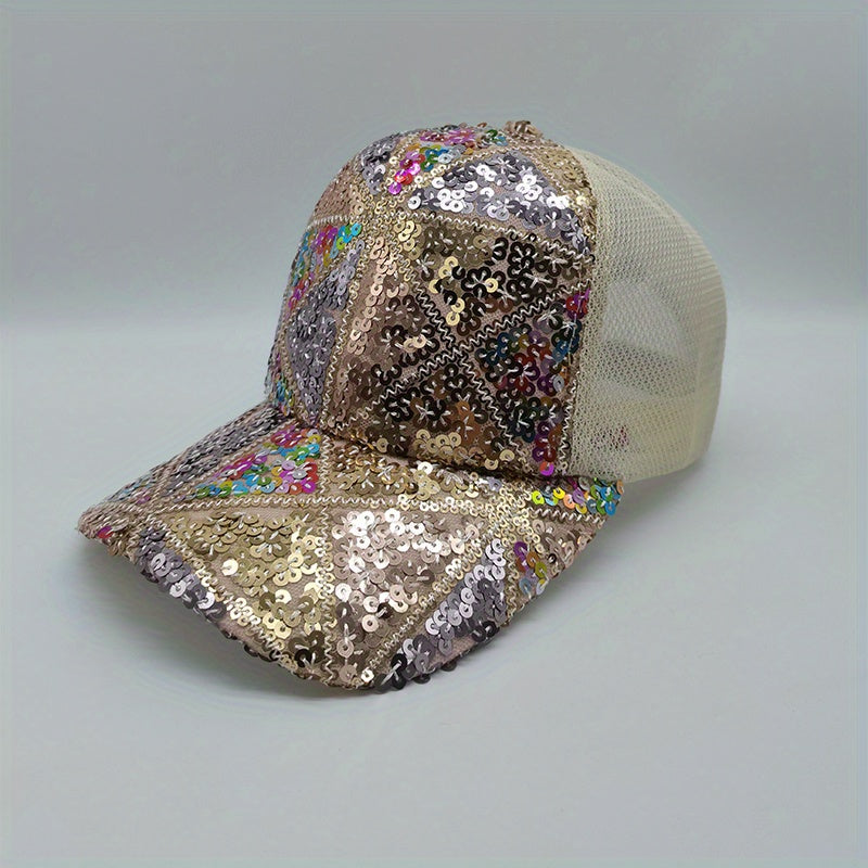Colorful Peaked Cap Breathable Baseball Cap Sunshade Hat