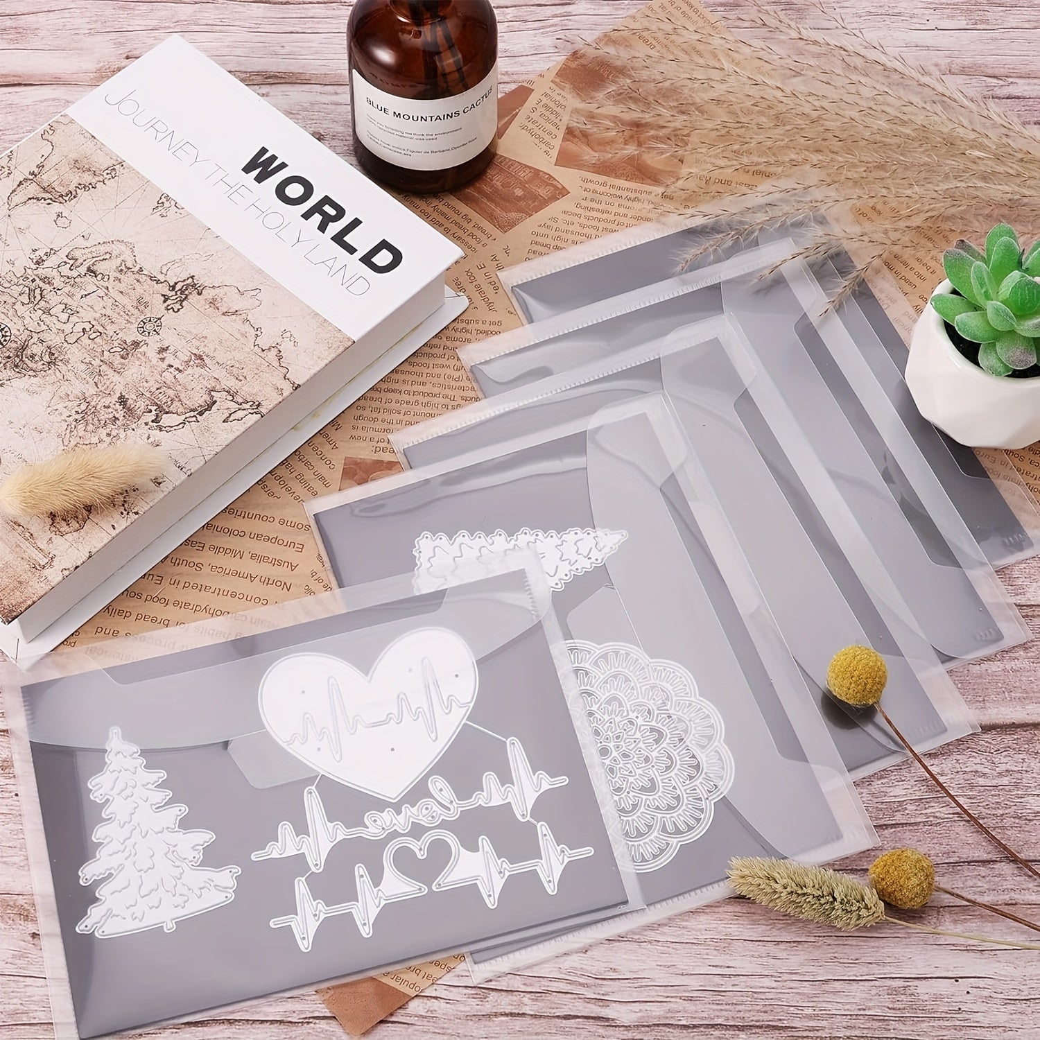 Stamp And Die Storage Bag Magnetic Sheets Organizer Scrapbooking Card Making
