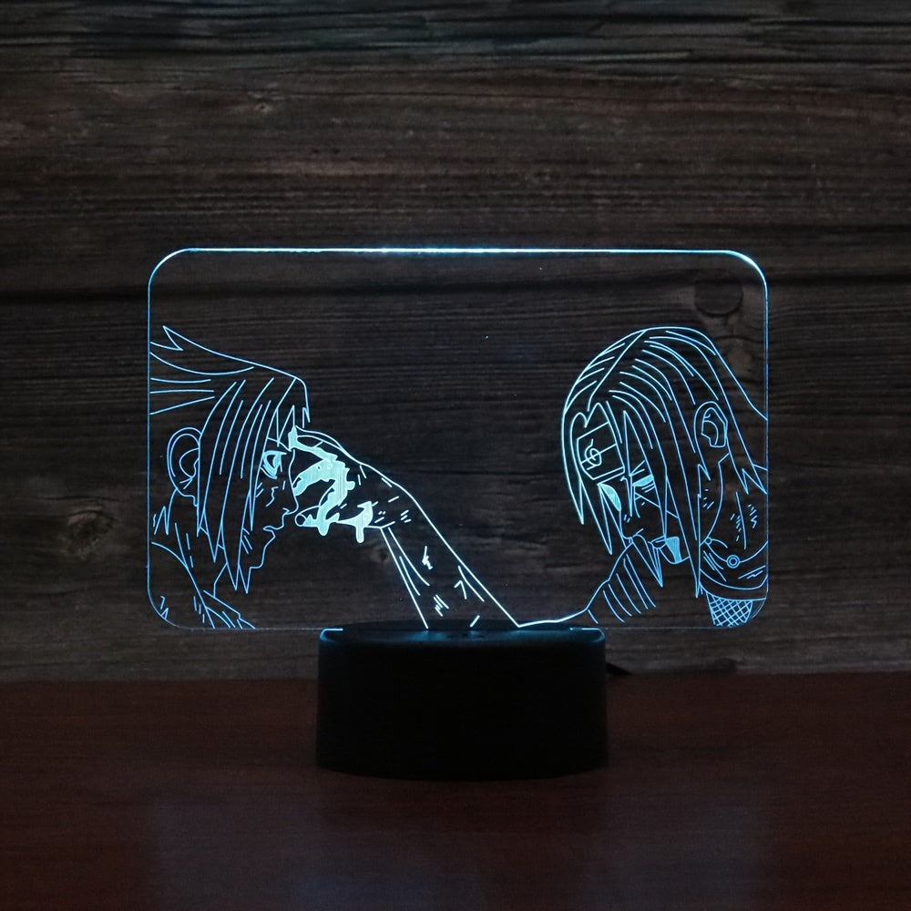 Anime 3D Night Light Acrylic Colorful Lamp Usb Decoration