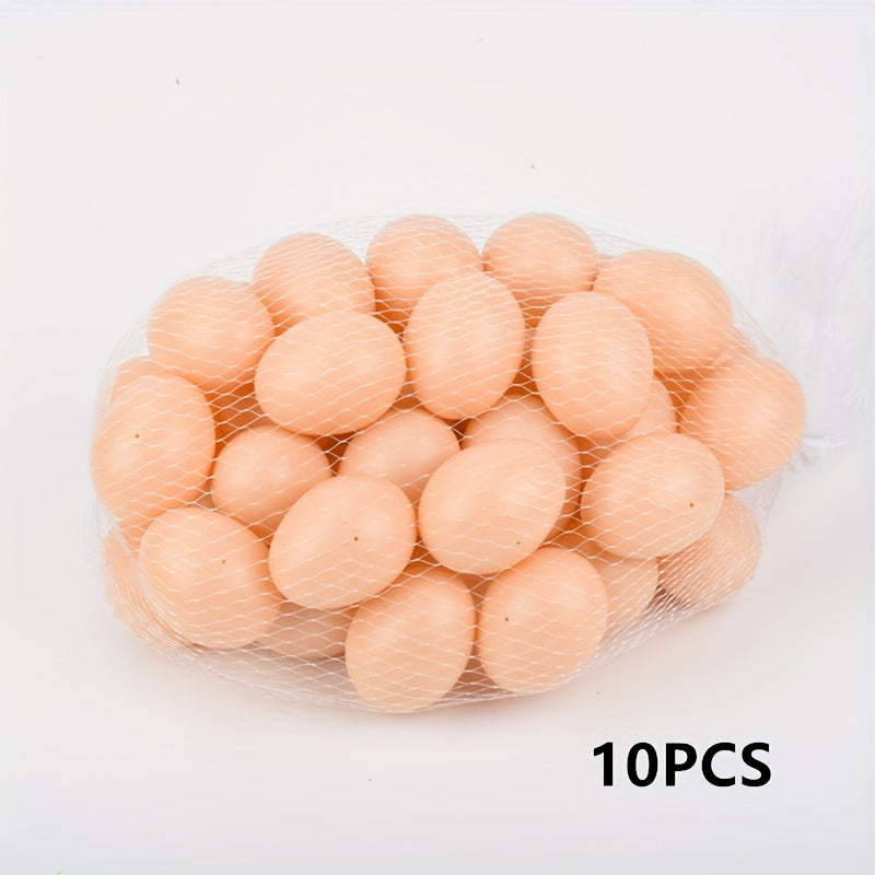 10 Pcs Easter Eggs for Kids DIY Crafts Painting Party Home Decor