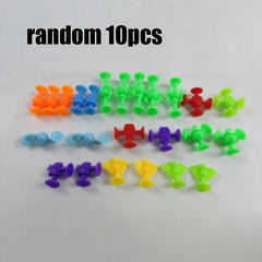 Colorful Suction Building Blocks Set Sensory Travel Toy Educational Gift