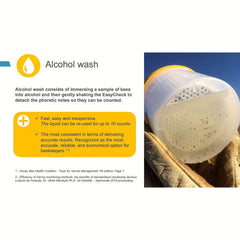 Beekeeping Mite Testing Bottle for Varroa Mite Monitoring