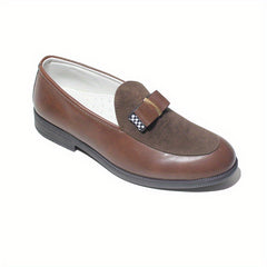 Kids Lightweight Slip On Shoes with Bow Decor