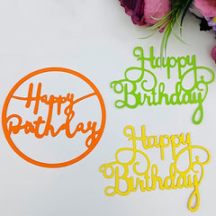 1pc DIY Happy Birthday Die Cuts Metal Cutting Dies Scrapbooking Paper Craft Moul