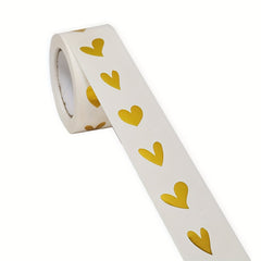 500pcs Heart Envelope Seals Thank You Stickers for Small Business Weddings