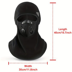 Winter Cycling Cap Ski Mask Fleece Thermal Keep Warm Windproof Cycling Face Mask