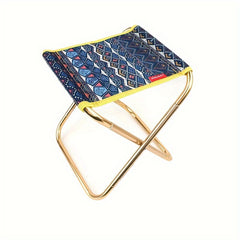 Ultralight Aluminum Alloy Folding Stool for Outdoor Camping
