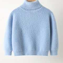 Mink Turtleneck Bottom Shirt for Men and Girls