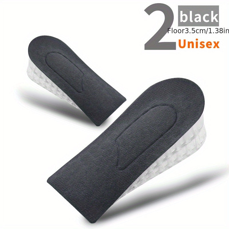 Invisible Height Increase Insoles For Women Men Half Insole 3 Layer Air Up Lifts