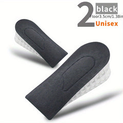 Invisible Height Increase Insoles For Women Men Half Insole 3 Layer Air Up Lifts