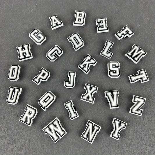 26pcs Letter & 11 Pcs Number Bag Decor Portable Mini Beach Accessories