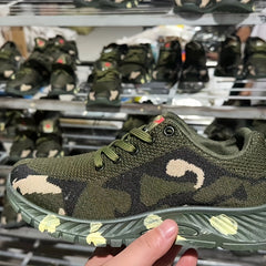 Women's Camo Print Running Shoes Lightweight Mesh Sneakers