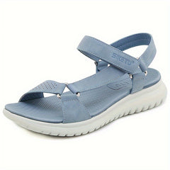 Women's Ankle Strap Flat Sandals Open Toe Non slip Shoes