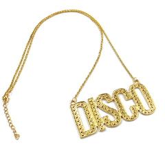Men's Rop DISCO Alphabet Necklace