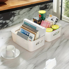 Plastic Storage Box for Snacks and Jewelry Organization