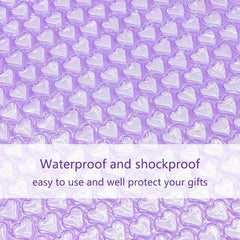 Shockproof Protection Bubble Film Love Shape 30x5m