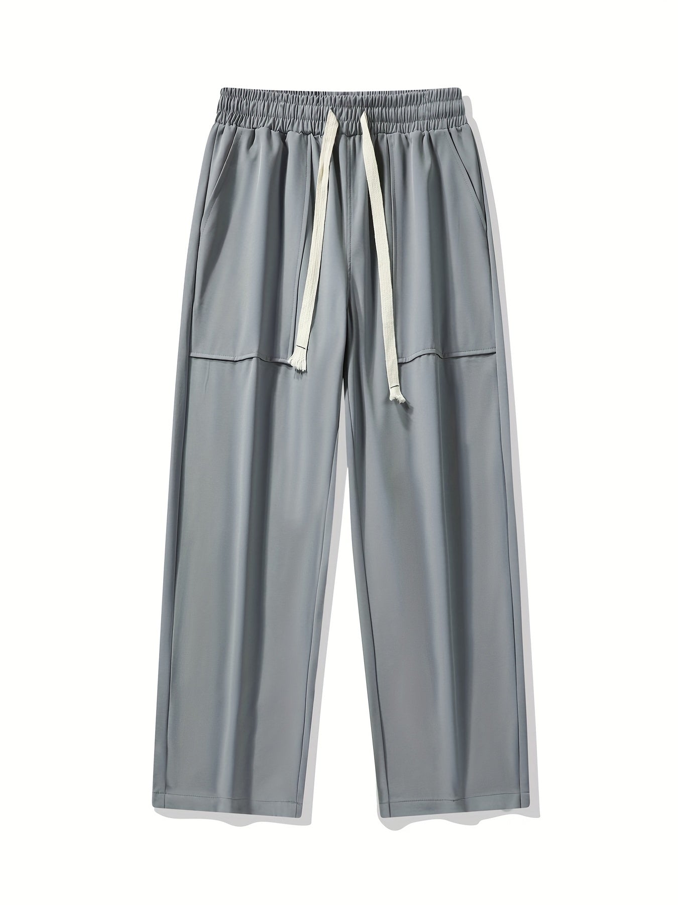 Men's Drawstring Loose Long Pants Casual Trousers