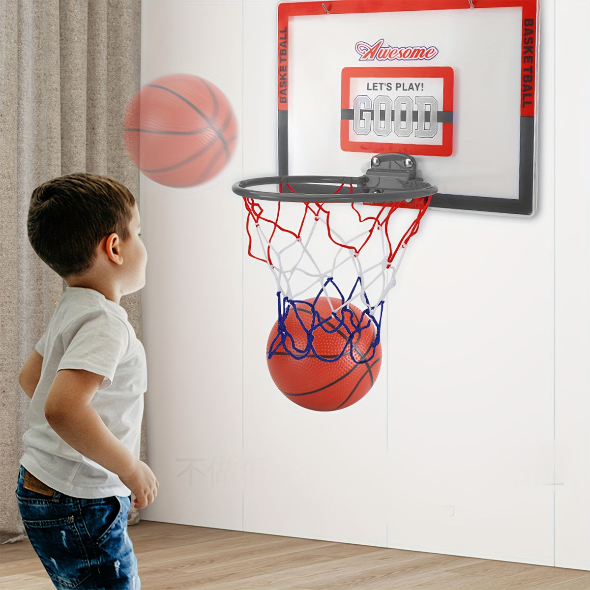 Kids Basketball Stand Parent-Child Interactive Toy