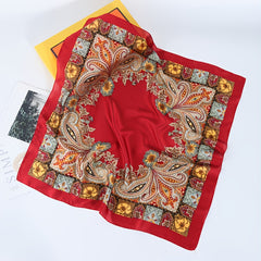 Women's Satin Silk Hair Wrapping Scarf Night Sleeping Headscarf