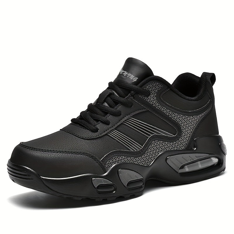 Men's Casual Lace Up Cushioned Sneakers Outdoor Walking Shoes