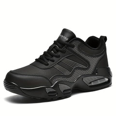 Men's Casual Lace Up Cushioned Sneakers Outdoor Walking Shoes