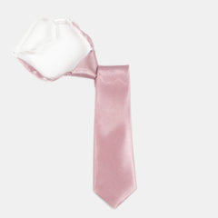 Pink Glitter Necktie Casual Tie Pre tied Shirt Tie For Women