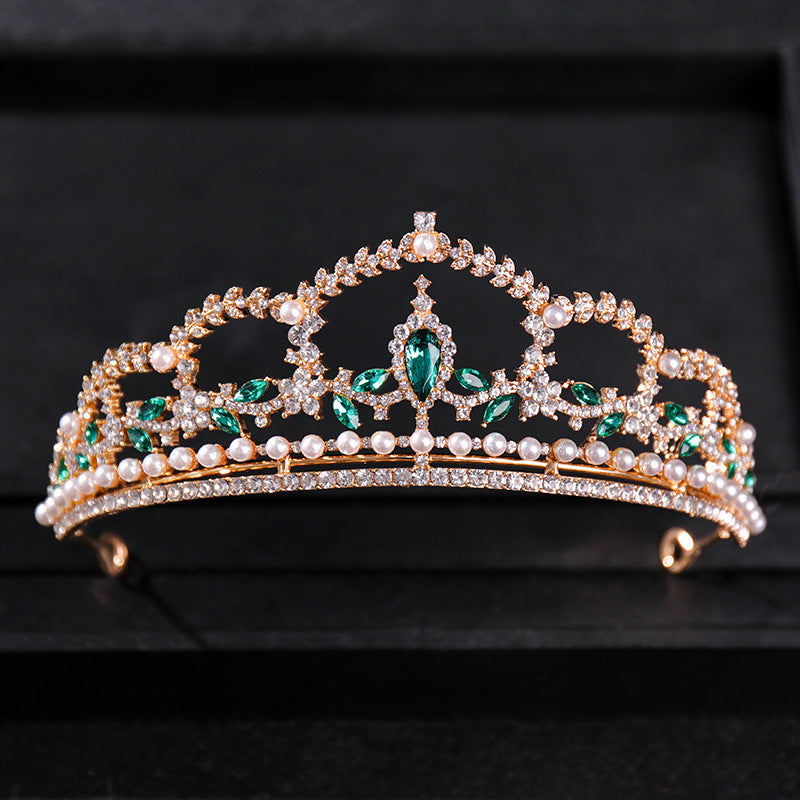 Crystal Bridal Queen Big Crown Wedding Tiara Hair Accessories