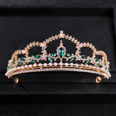 Crystal Bridal Queen Big Crown Wedding Tiara Hair Accessories