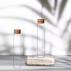 8pcs Glass Test Tube Bottle for Aromatherapy Dried Flower Packing