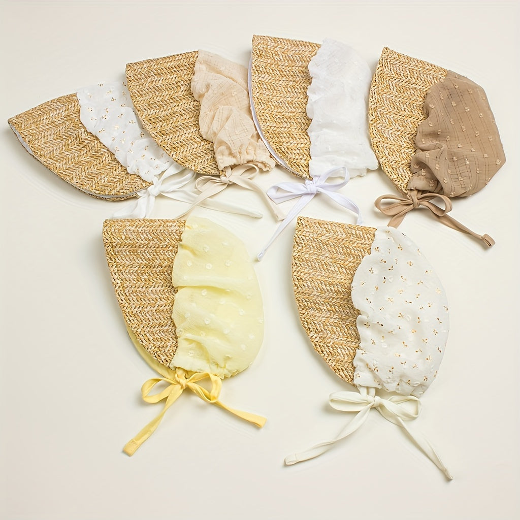 Summer Breathable Baby Court Hat for 0-3 Years Old