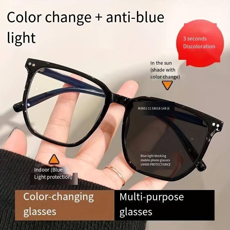 Light Feeling Changing Glasses Gift For Men