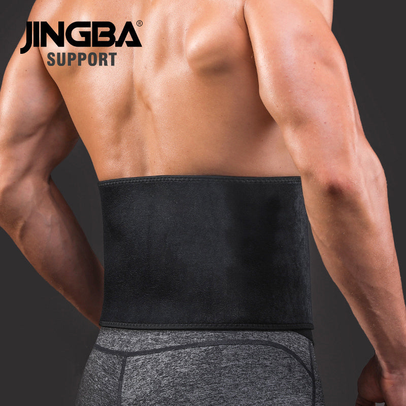 JINGBA Fitness Belt Anti Sprain Waist Trainer for Sports