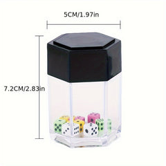 Colorful Explosion Dice Magic Prop Funny Performance Toys