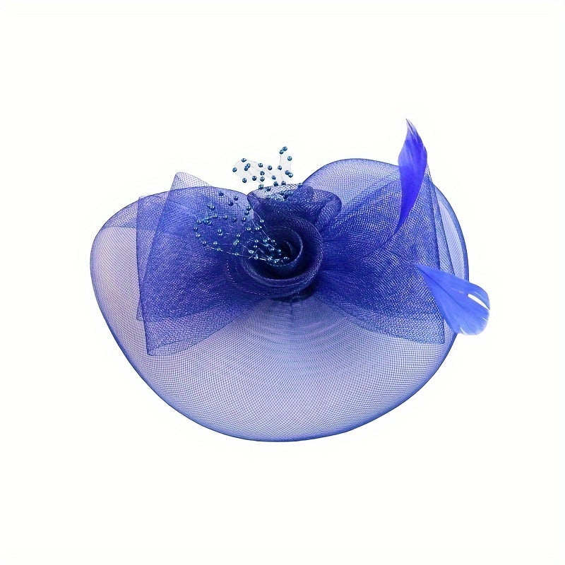 Women's Vintage Style Fascinator Hat Feathered Headwear